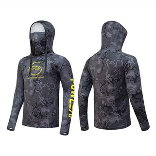 Balık Tutma Uzun Kollu Kapşonlu